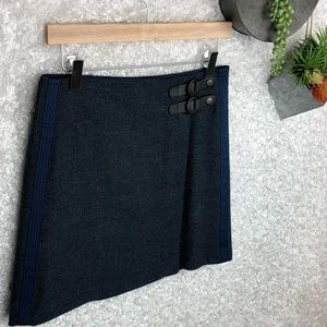 Prana Navy Blue Wrap Skirt